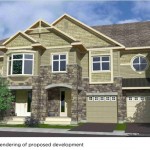890 Greenbriar - rendering of proposed development
